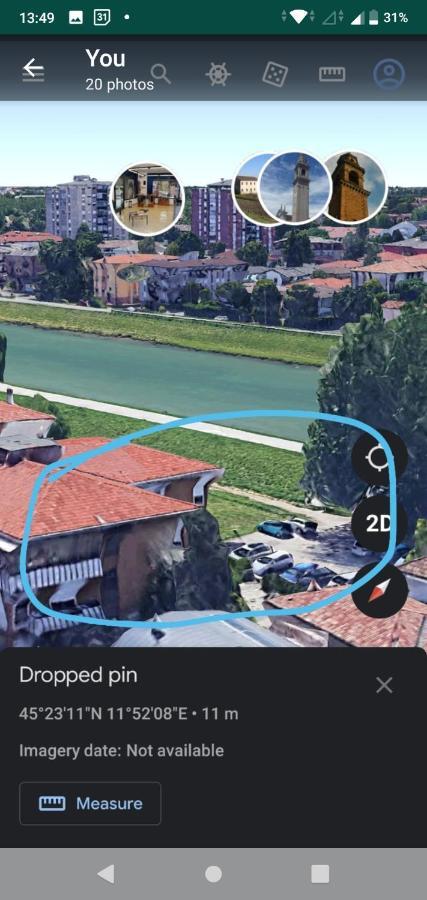 Vicino Al Prato Della Valle Intero Appartamento Parcheggio Facile Di Fronte Padova Ngoại thất bức ảnh