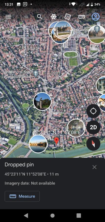 Vicino Al Prato Della Valle Intero Appartamento Parcheggio Facile Di Fronte Padova Ngoại thất bức ảnh