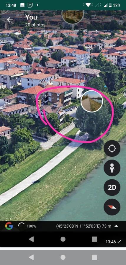 Vicino Al Prato Della Valle Intero Appartamento Parcheggio Facile Di Fronte Padova Ngoại thất bức ảnh